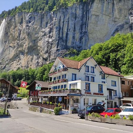 Hotel Restaurant Jungfrau لوتربرونن المظهر الخارجي الصورة