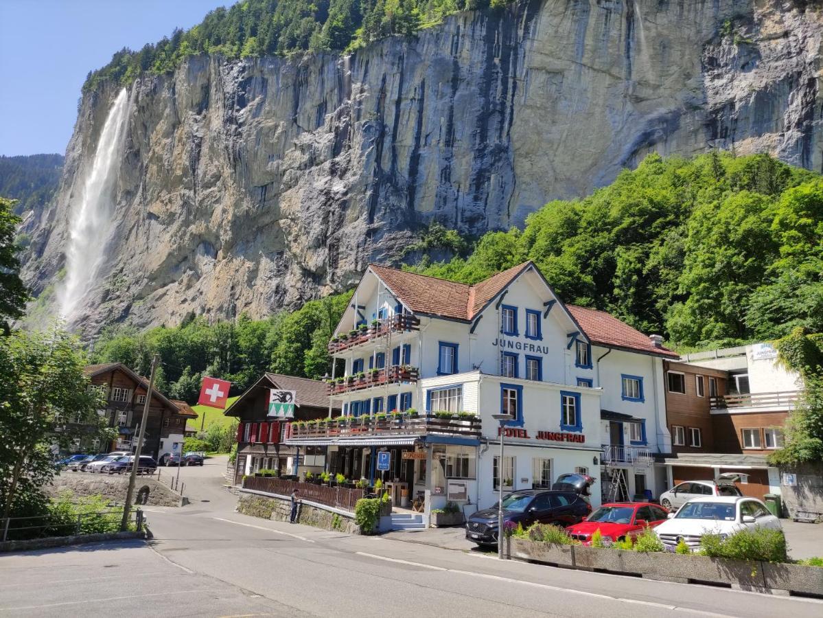 Hotel Restaurant Jungfrau لوتربرونن المظهر الخارجي الصورة